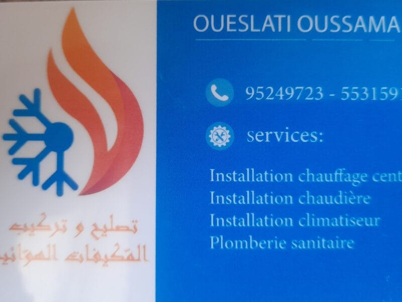 Plomberie sanitaire et climatisation