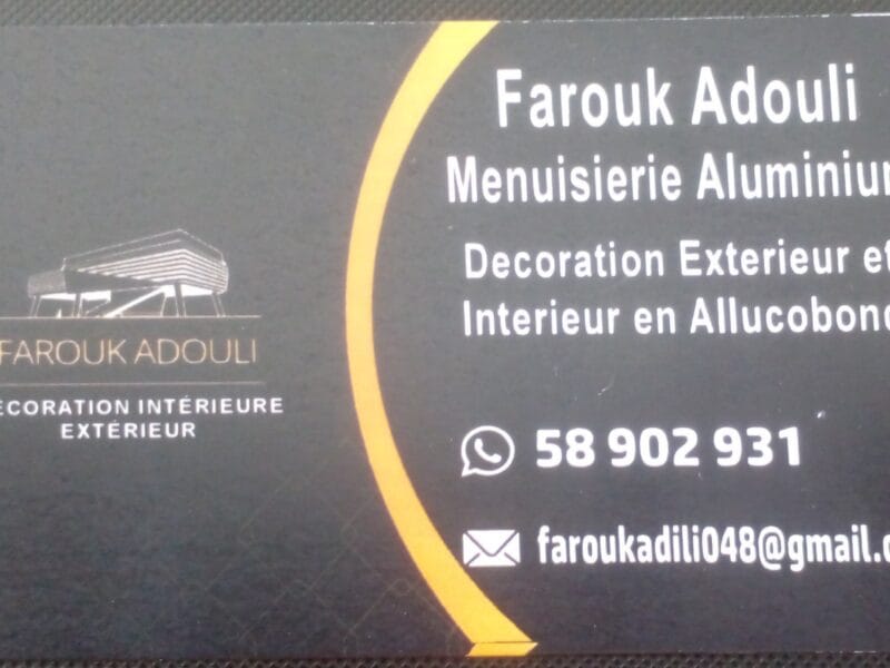 Menuiserie Aluminium