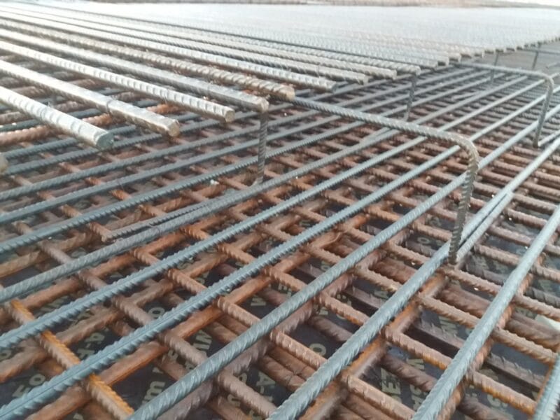 travaux de ferraillage