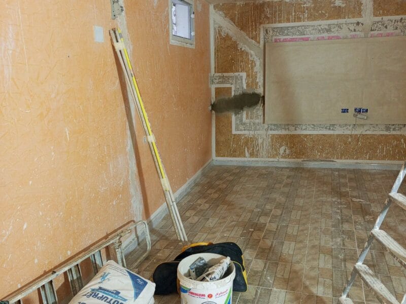 plâtre et décorations